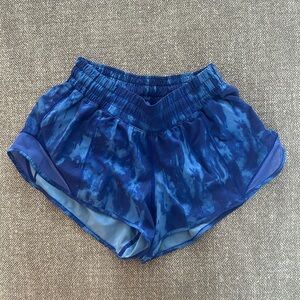 Blue Hotty Hot Low-Rise Lined Short 2.5"